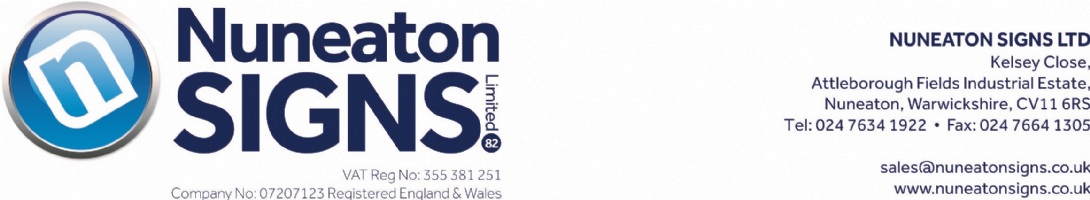 Nuneaton Signs Ltd Photo