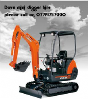 Mini Digger Hire  Photo