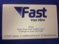 Fast van hire Photo