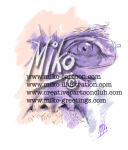 Miko Greetings and Miko Cartoon Photo