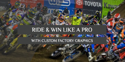 Factory Motocross Graphics Photo