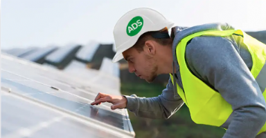 ADS Solar Panel Cleaning Photo