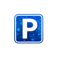 Blue Parking Photo